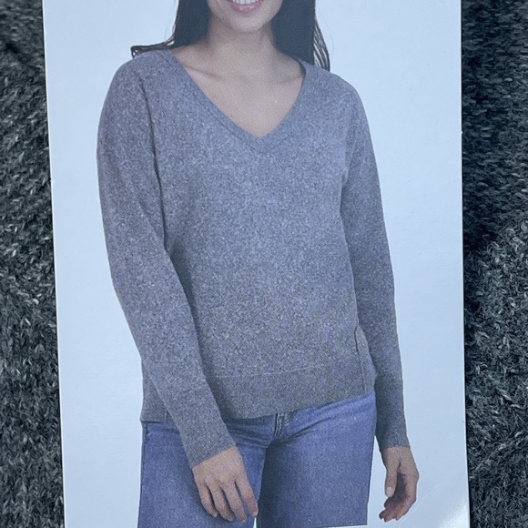 Lucky Brand Sweaters - Lucky Brand Women's S Pullover Medium Heather Gray e0683